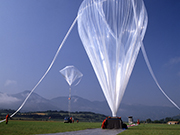 Stratosphärenballon im Einsatz